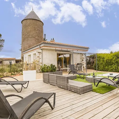Moulin 18eme Siecle, 3 Chambres, Jardin, Wifi A - Fr-1-306-1164 カントリーハウス *